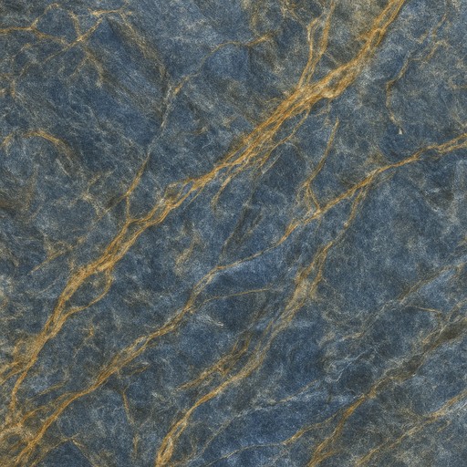 Fusion Blue Quartzite — Polished — Natural Stone material sample