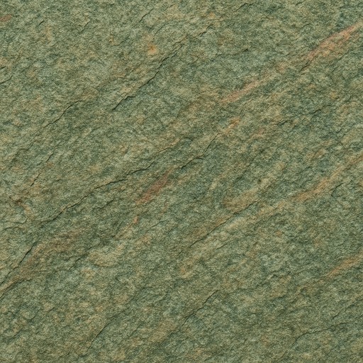 Emerald Green Quartzite — Flamed — Natural Stone material sample
