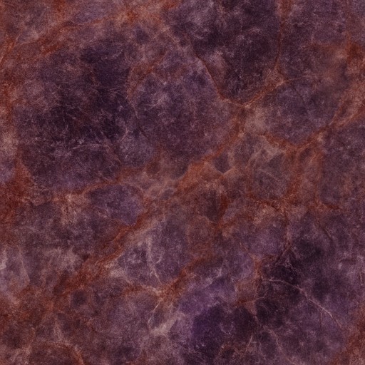 Amethyst Semi-Precious Slab — Leathered — Natural Stone material sample