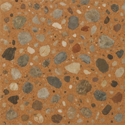 Precast Terrazzo Tile — Lappato — Ceramic, Porcelain & Tile material sample