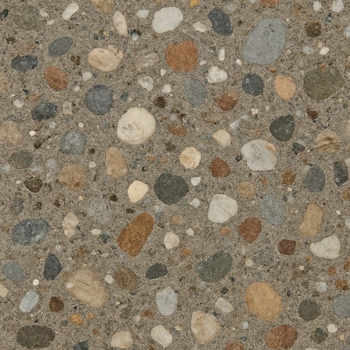 Epoxy Terrazzo Tile — Raw material sample