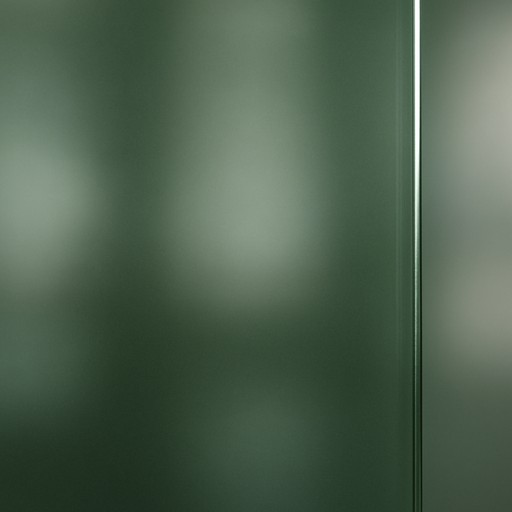 Tinted Green Glass — Back-Painted — Glass, Mirror & Translucent material sample