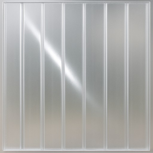 Polycarbonate Multiwall Sheet — Clear — Glass, Mirror & Translucent material sample