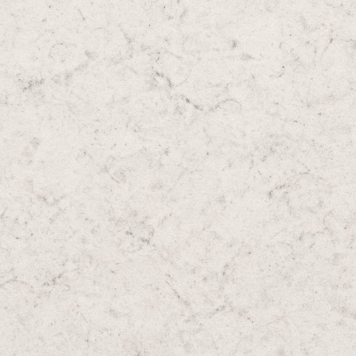 White Engineered Quartz — Leathered material sample