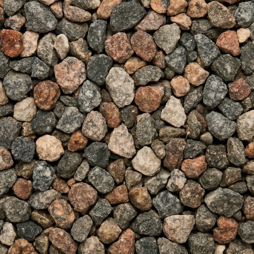 Crushed Granite Aggregate — Flamed — Landscape & Exterior Works material sample