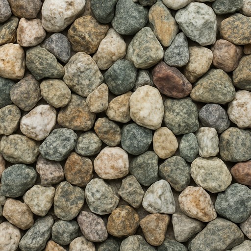 Kota Stone Chips — Brushed material sample