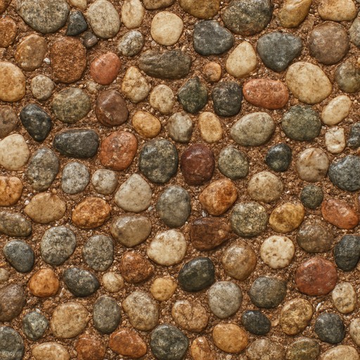 Pea Gravel — Sealed — Landscape & Exterior Works material sample