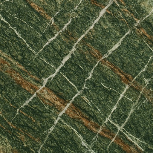 Rainforest Green — Flamed — Natural Stone material sample