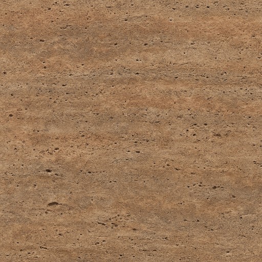 Walnut Travertine — Sandblasted — Natural Stone material sample