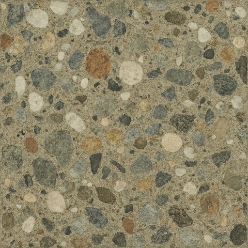 Precast Terrazzo Tile — Anti-Skid — Ceramic, Porcelain & Tile material sample
