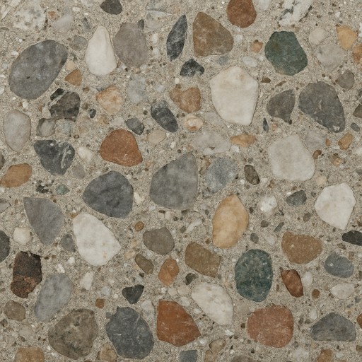 Venetian Terrazzo Tile — Raw — Ceramic, Porcelain & Tile material sample