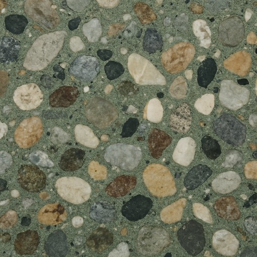 Epoxy Terrazzo Tile — Matte — Ceramic, Porcelain & Tile material sample
