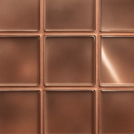 Copper Mosaic — Satin — Ceramic, Porcelain & Tile material sample