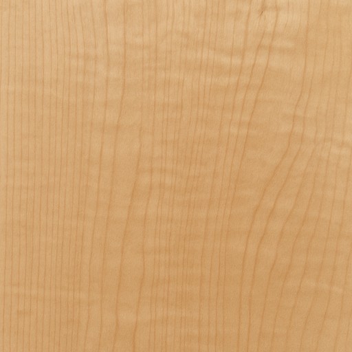 Maple Veneer — High-Gloss PU material sample