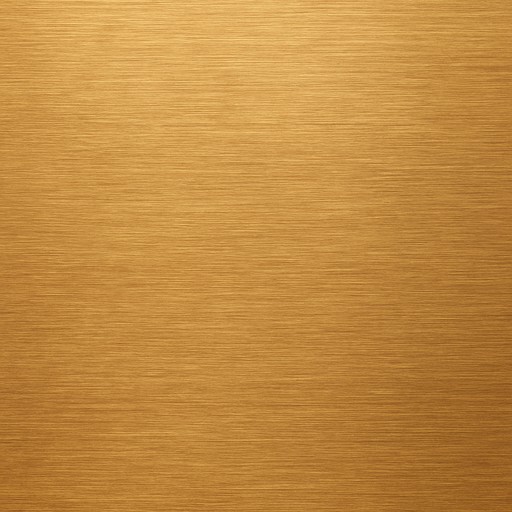 PVD Gold Stainless Steel — Satin — Metals & Metal Finishes material sample
