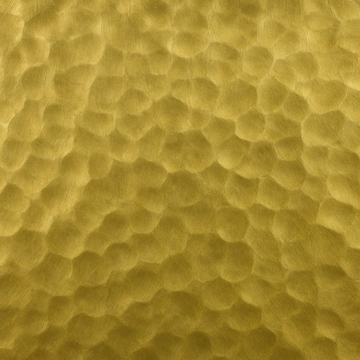 Hammered Brass — Natural material sample