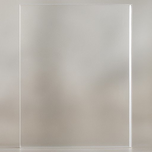 Polycarbonate Solid Sheet — Clear material sample