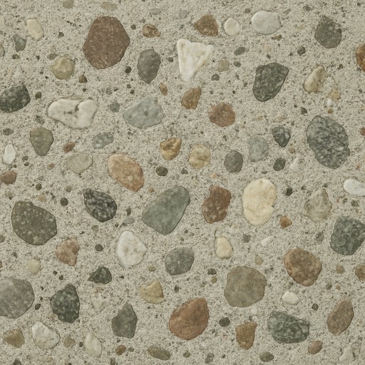 Exposed Aggregate Plaster — Board-Formed — Wall Finishes & Cladding material sample
