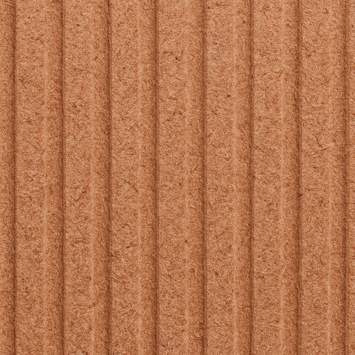 Fluted MDF Panel — Coarse Texture material sample