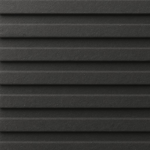 Charcoal Louvers — Matte — Wall Finishes & Cladding material sample