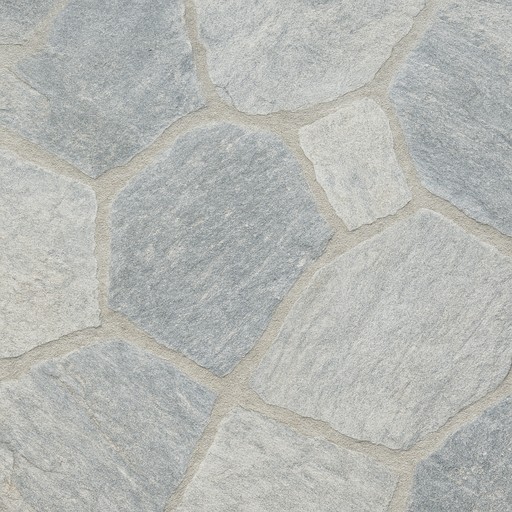 Natural Stone Crazy Paving — Brushed — Flooring & Paving material sample