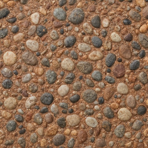 Pebble-Wash Paving — Trowelled — Flooring & Paving material sample