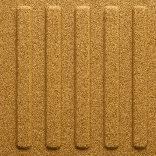 Tactile Guiding Tile — Textured — Flooring & Paving material sample