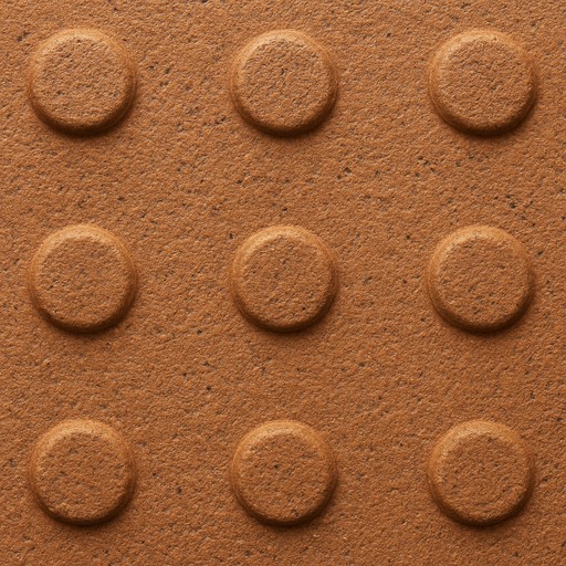 Tactile Warning Tile — Anti-Skid — Flooring & Paving material sample