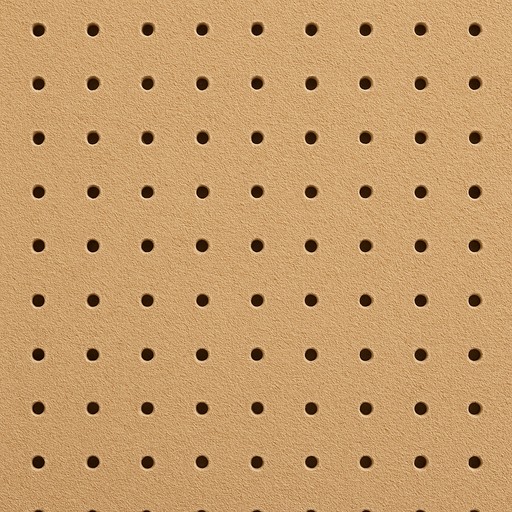 Acoustic Perforated Gypsum Ceiling — Matte — Ceilings & Acoustic material sample