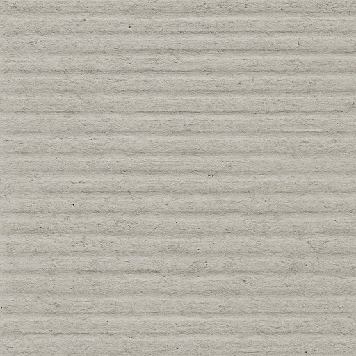 Microcement Ceiling — Slatted material sample