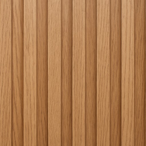 Wood Baffle Ceiling — Natural — Ceilings & Acoustic material sample
