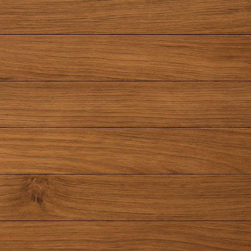 Natural Teak Decking — Permeable material sample