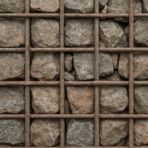 Gabion Basket — Weathered — Landscape & Exterior Works material sample