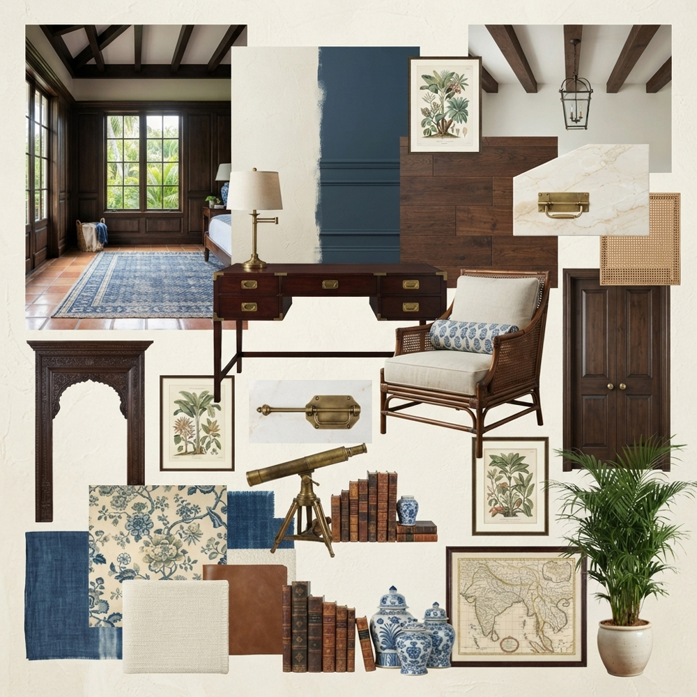 Colonial interior design theme — Architectural