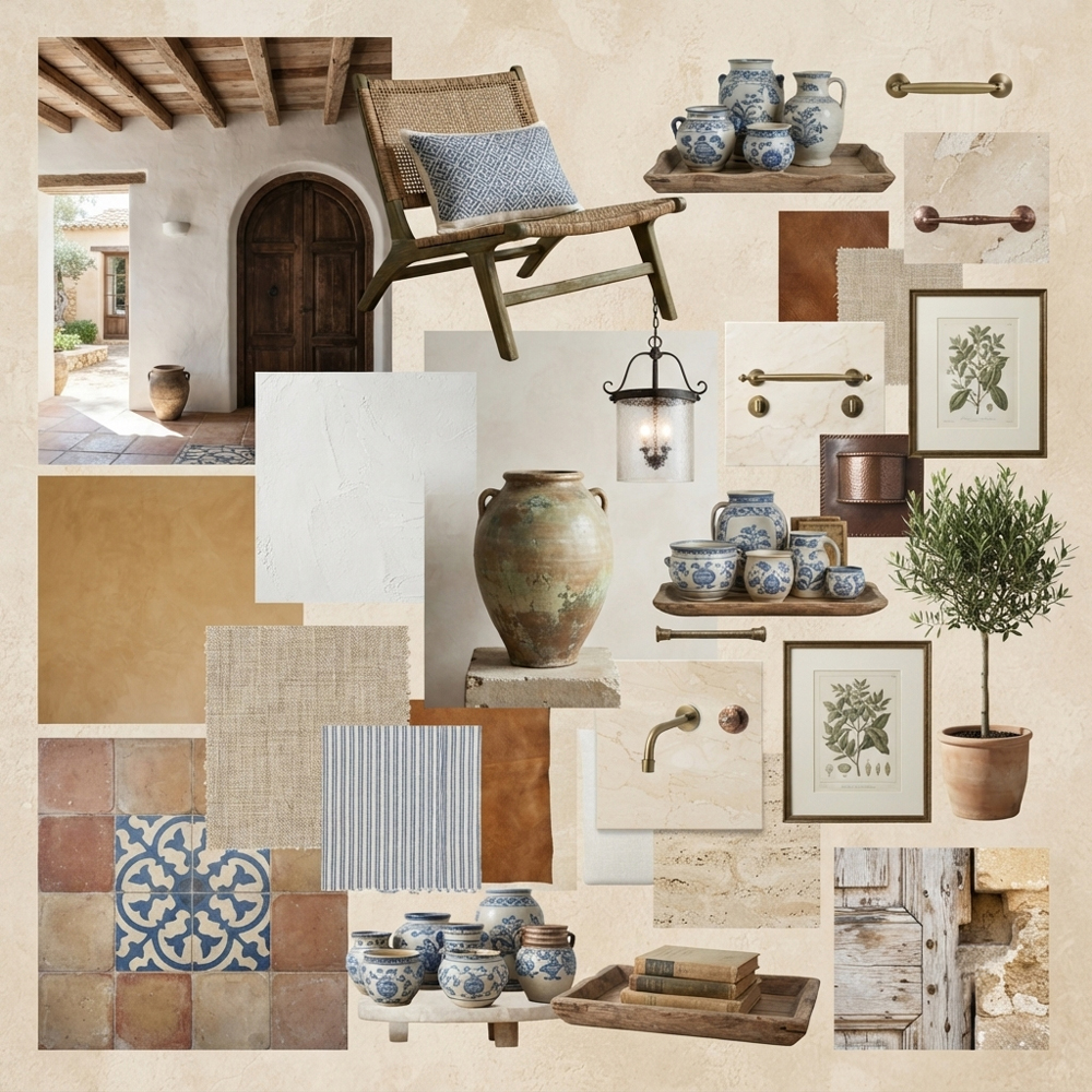 Mediterranean Villa interior design theme — Architectural