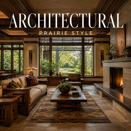 Prairie Style — Architectural interior design theme
