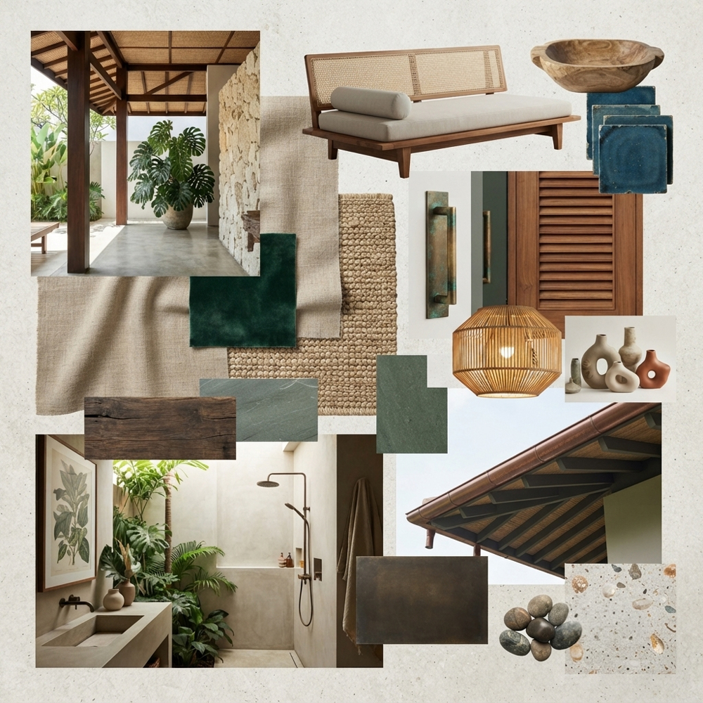 Tropical Pavilion interior design theme — Architectural