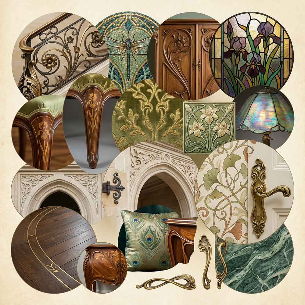 Art Nouveau interior design theme — Art Movements