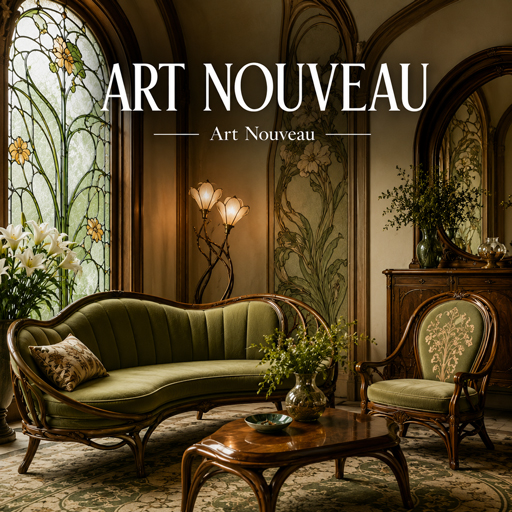 Art Nouveau — Art Movements interior design theme