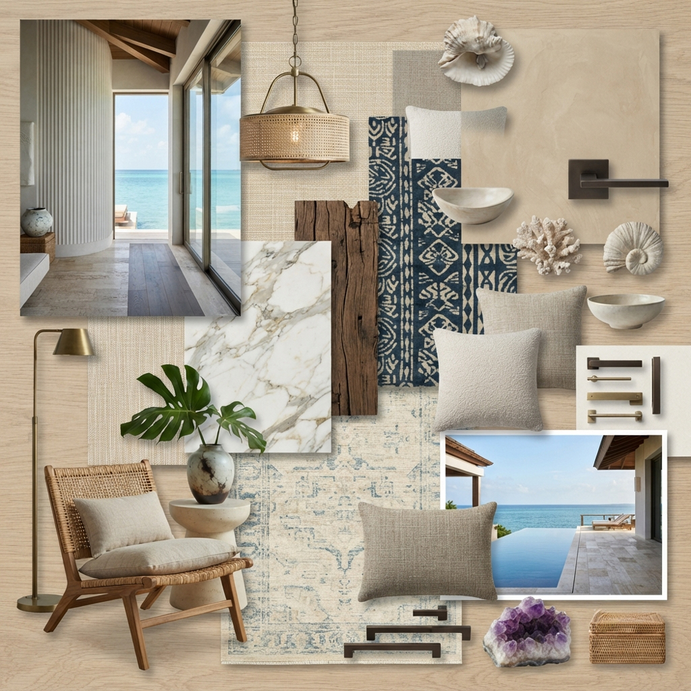 Private Island Villa interior design theme — Aspirational