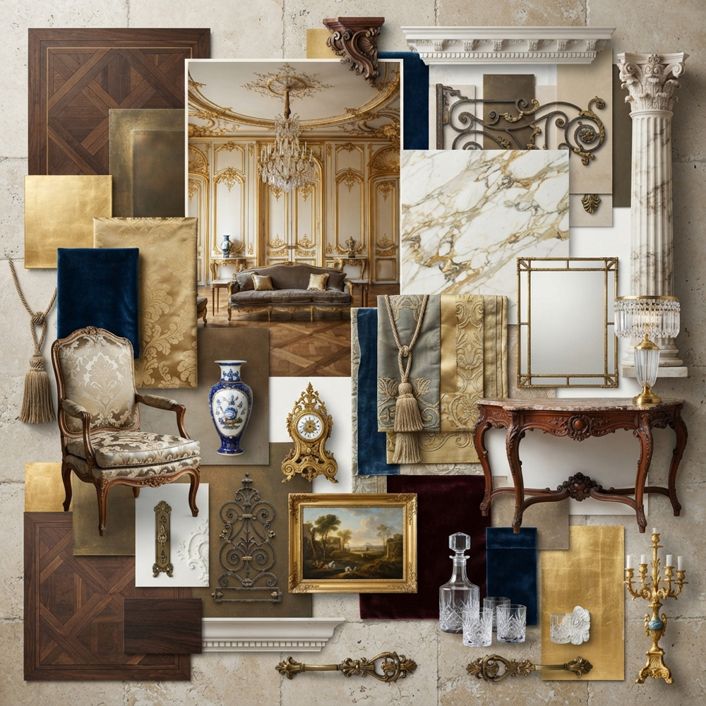 Royal Residence interior design theme — Aspirational