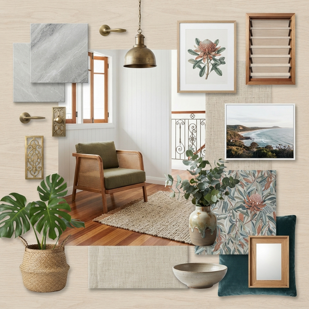 Queenslander Contemporary interior design theme — Australia