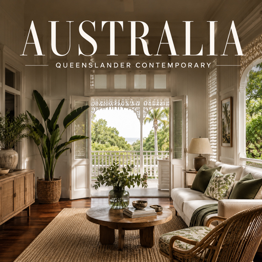 Queenslander Contemporary — Australia interior design theme