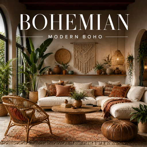 Modern Boho theme