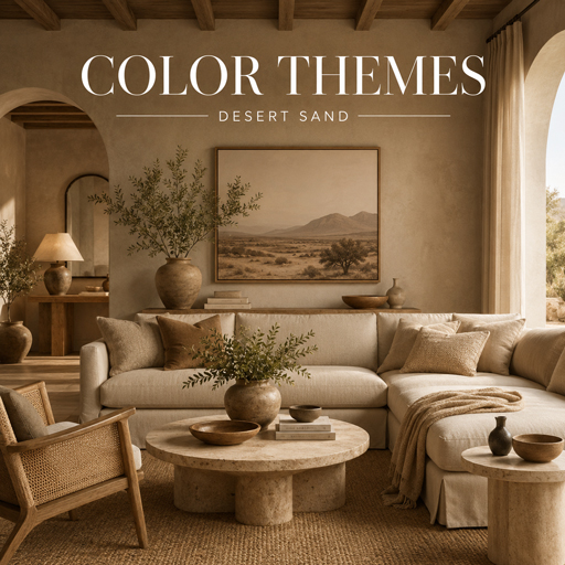 Desert Sand — Color Themes interior design theme
