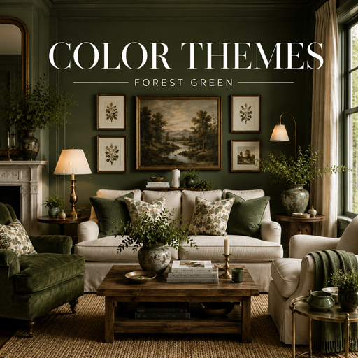 Forest Green — Color Themes interior design theme