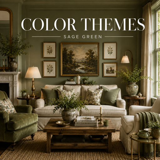 Sage Green interior design theme