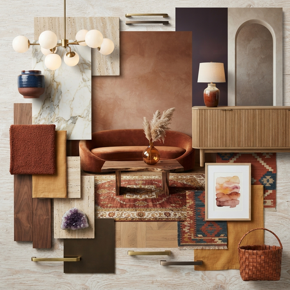 Sunset Palette interior design theme — Color Themes