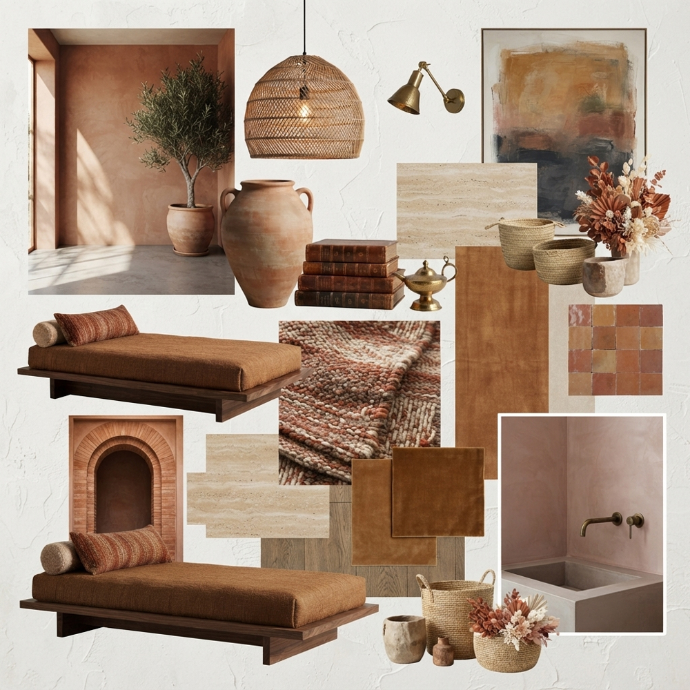 Terracotta interior design theme — Color Themes