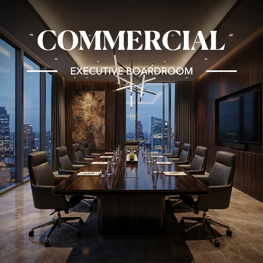 Executive Boardroom — Commercial interior design theme